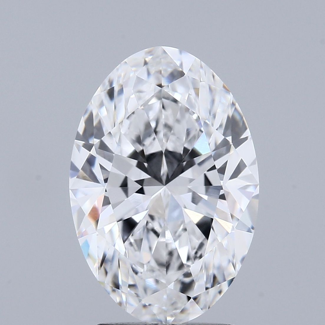 3.03 ct. oval Lab Grown Diamond front image
