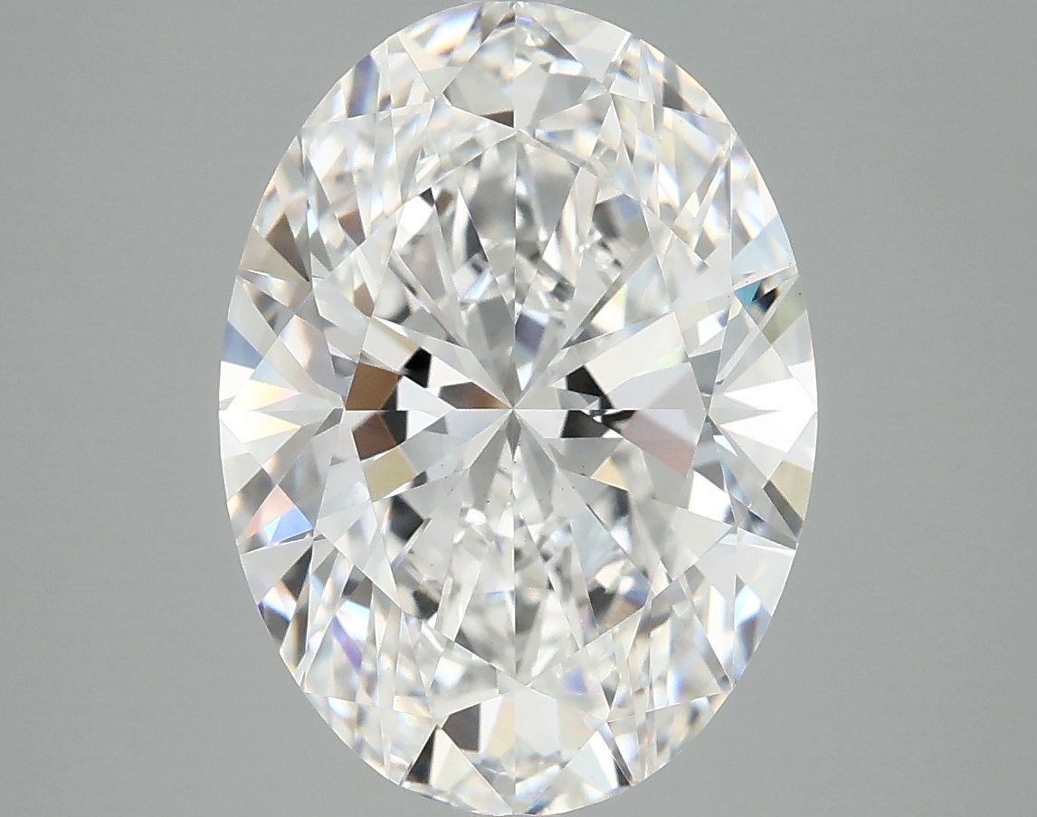 5.07 ct. oval Lab Grown Diamond front image