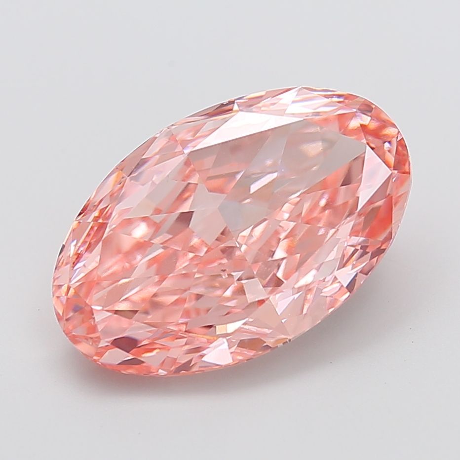 8.03 ct. oval Lab Grown Diamond front image