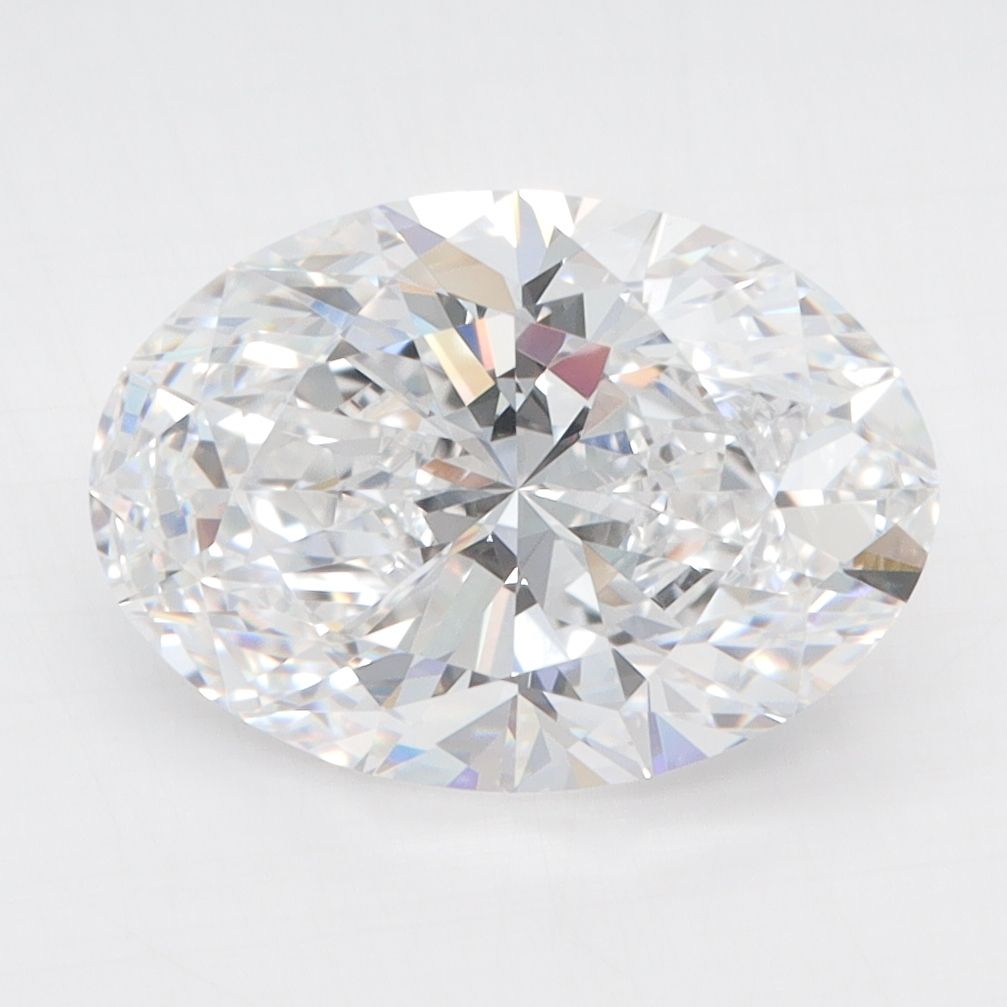 3.21 ct. oval Lab Grown Diamond front image