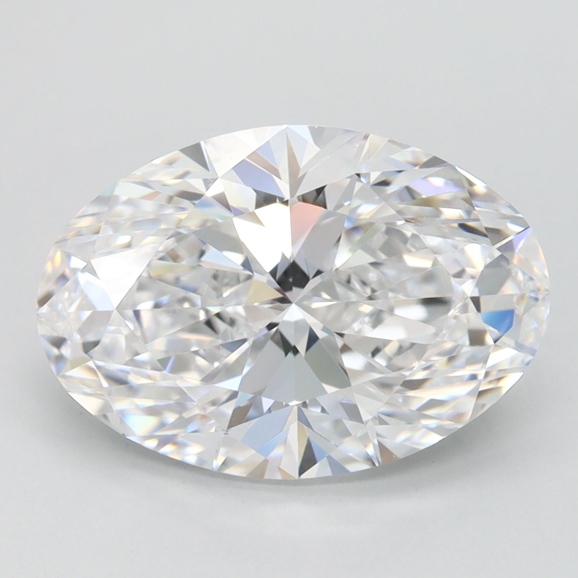 3.65 ct. oval Lab Grown Diamond front image
