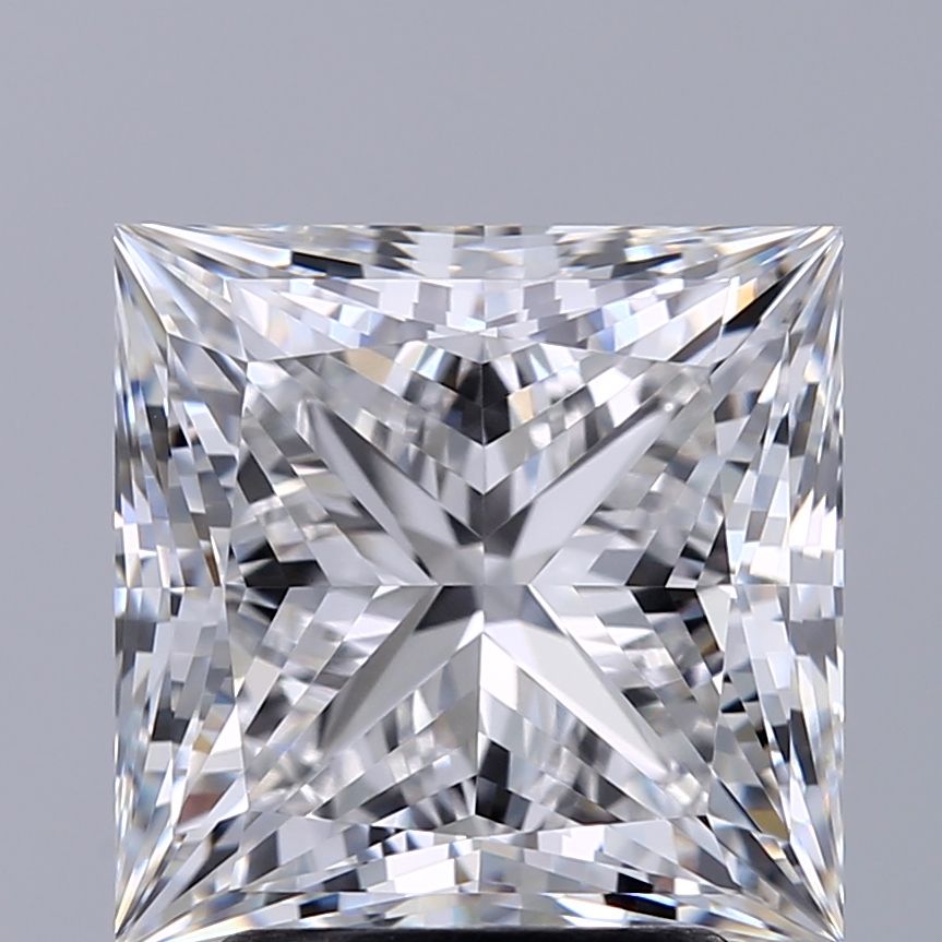 3.09 ct. princess Lab Grown Diamond front image