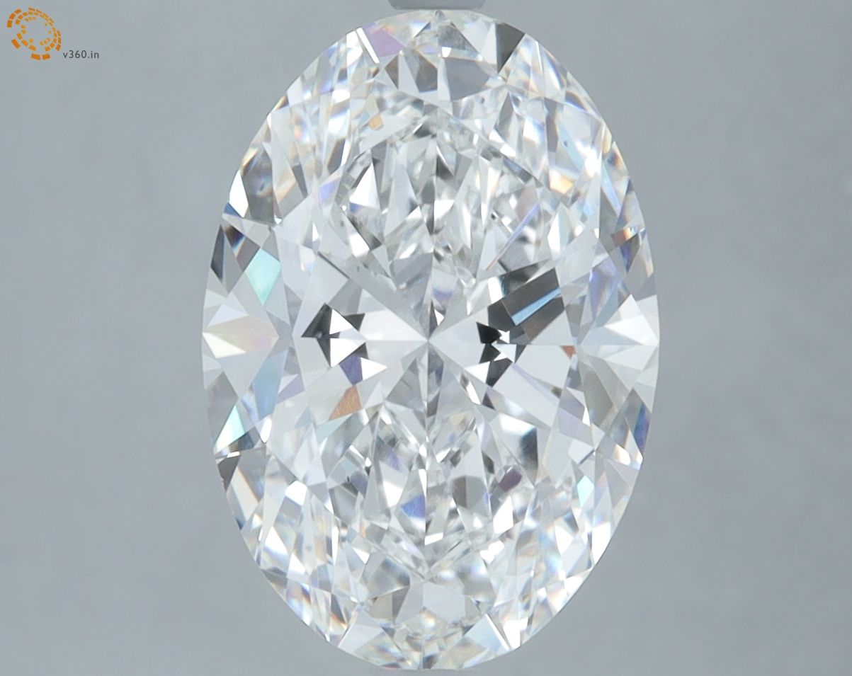 4.01 ct. oval Lab Grown Diamond front image