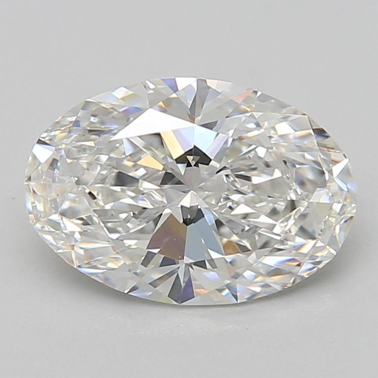 3.02 ct. oval Lab Grown Diamond front image