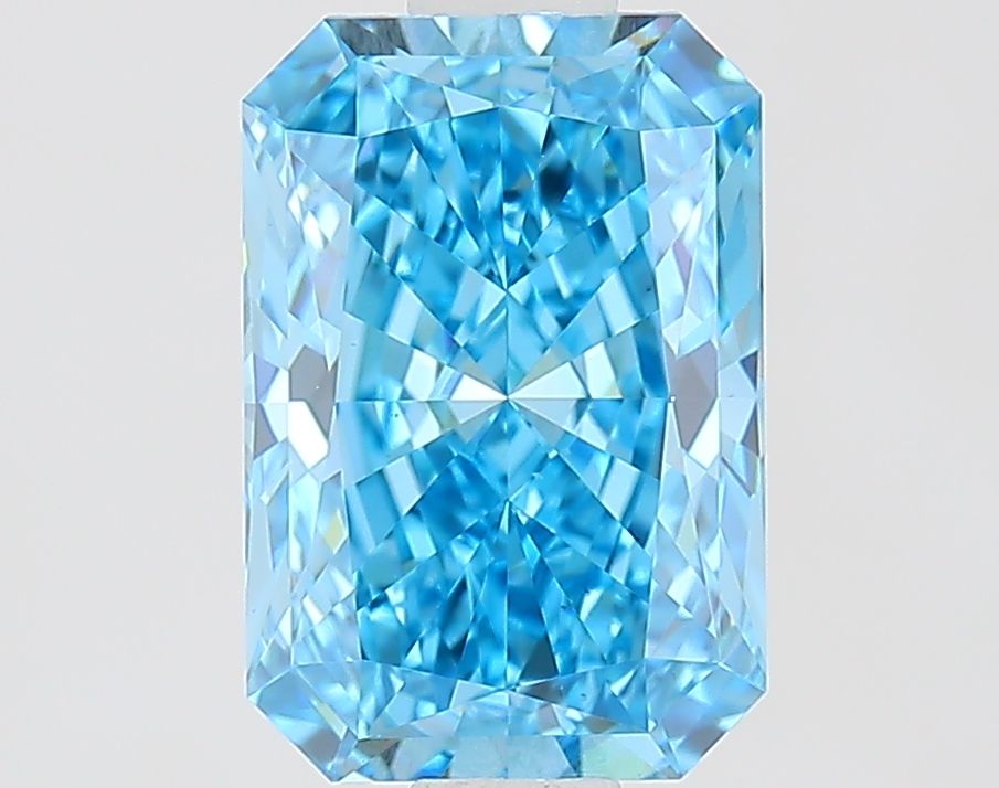 1.61 CT Fancy Vivid Blue RADIANT