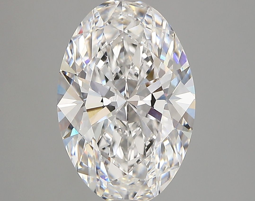3.30 ct. oval Lab Grown Diamond front image