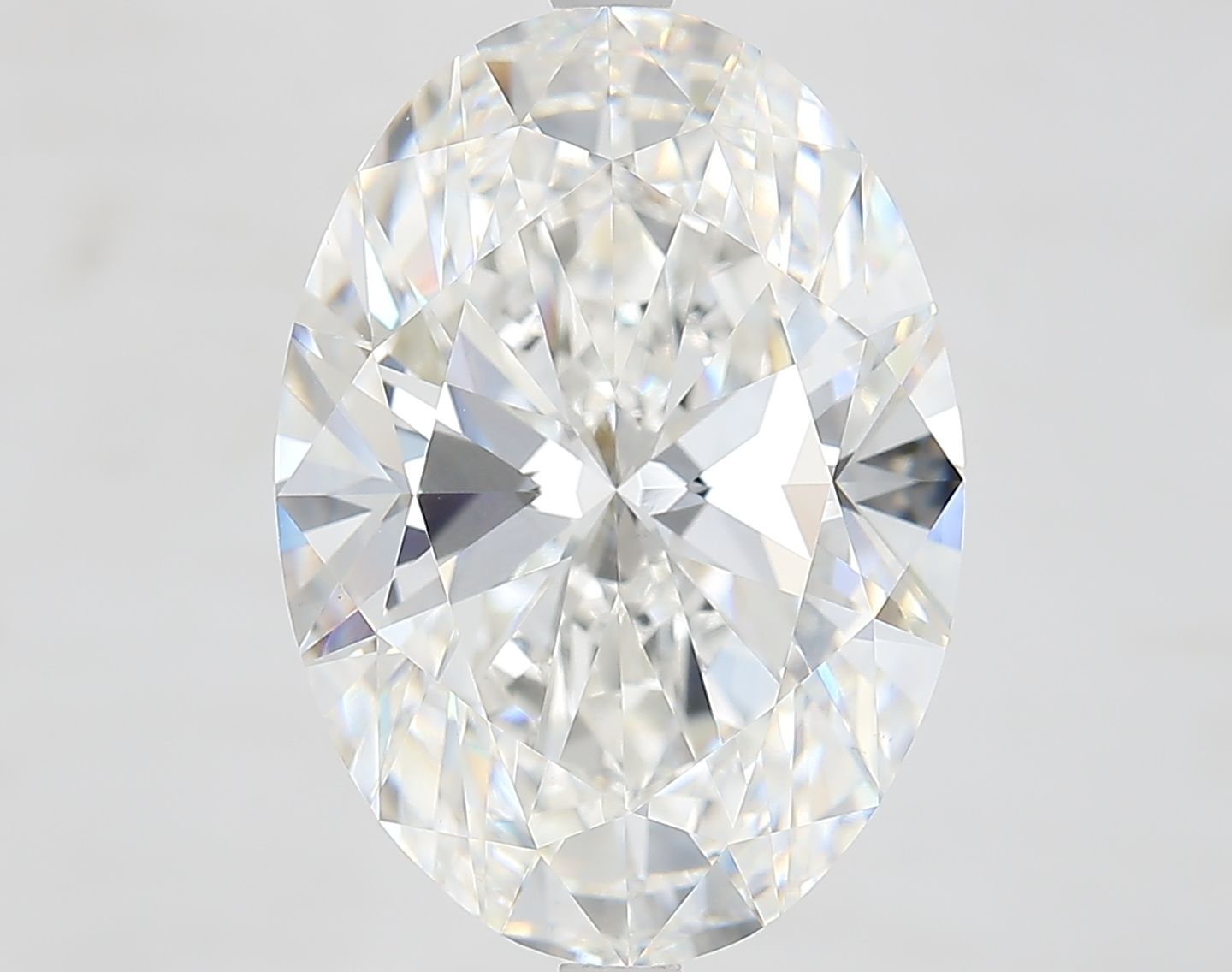 9.52 ct. oval Lab Grown Diamond front image