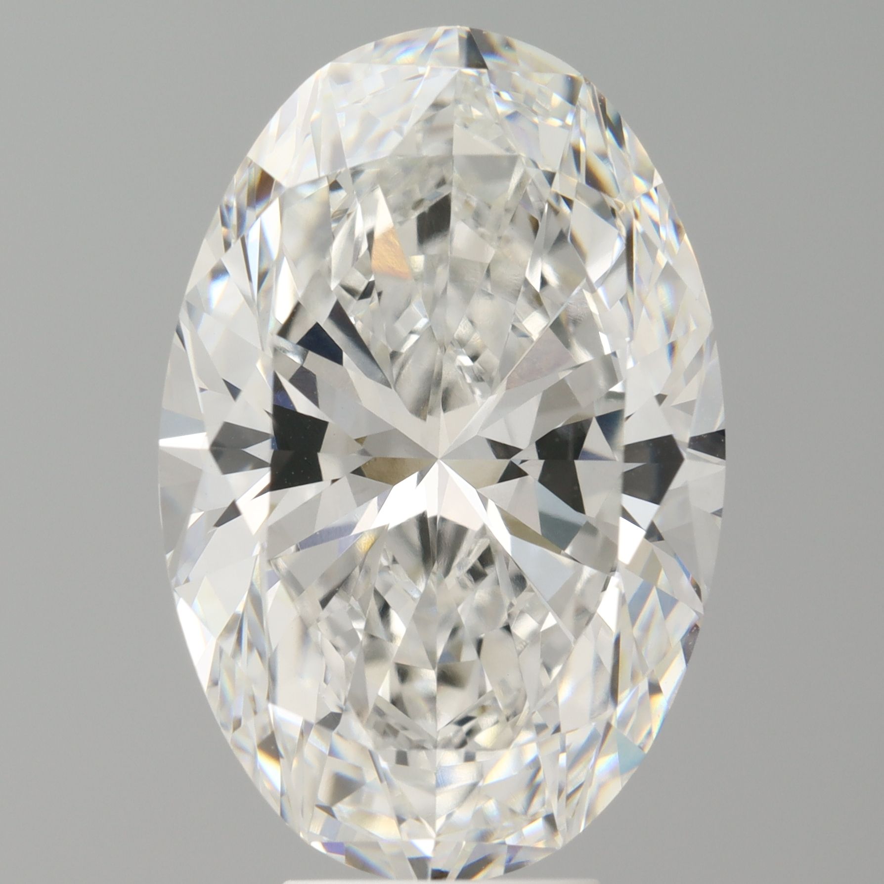 7.60 ct. oval Lab Grown Diamond front image