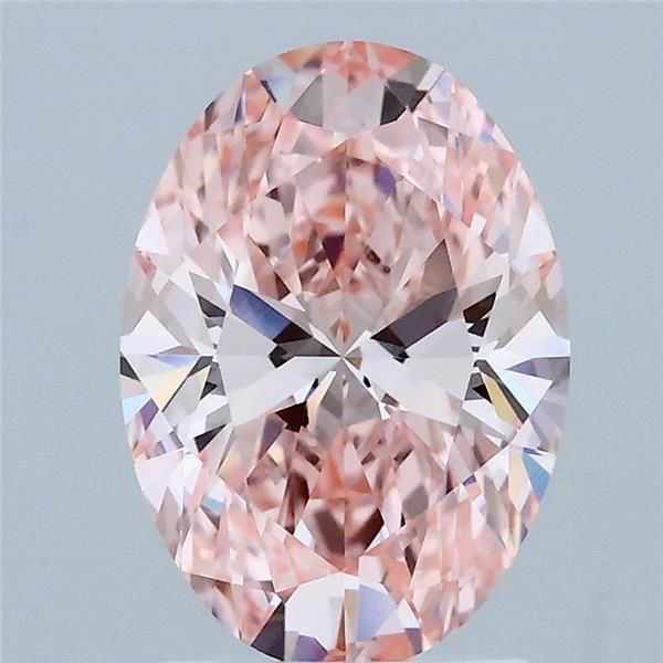 2.02 ct. oval Lab Grown Diamond front image