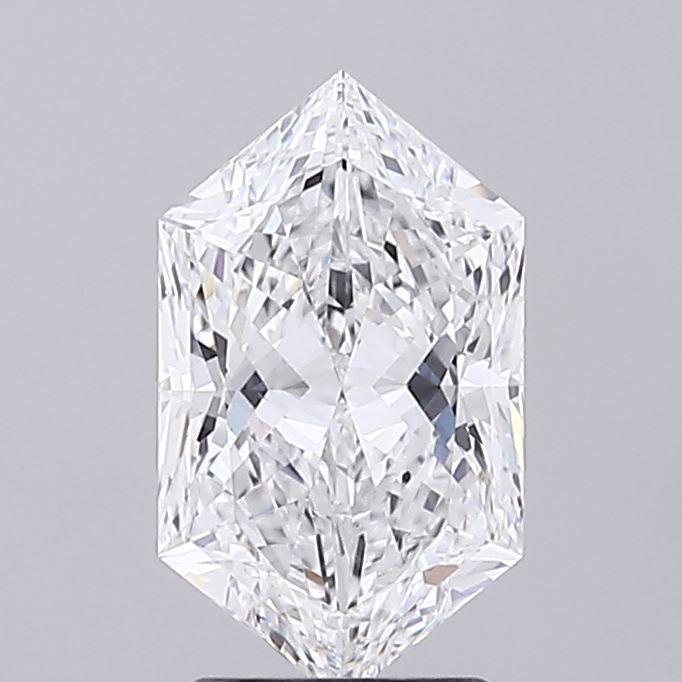 2.53 ct lab-grown Hexagonal Diamond