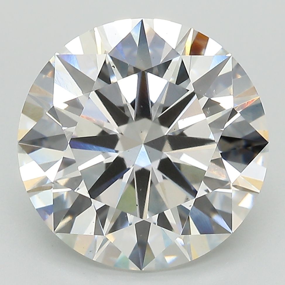 6.24 ct. round Lab Grown Diamond front image