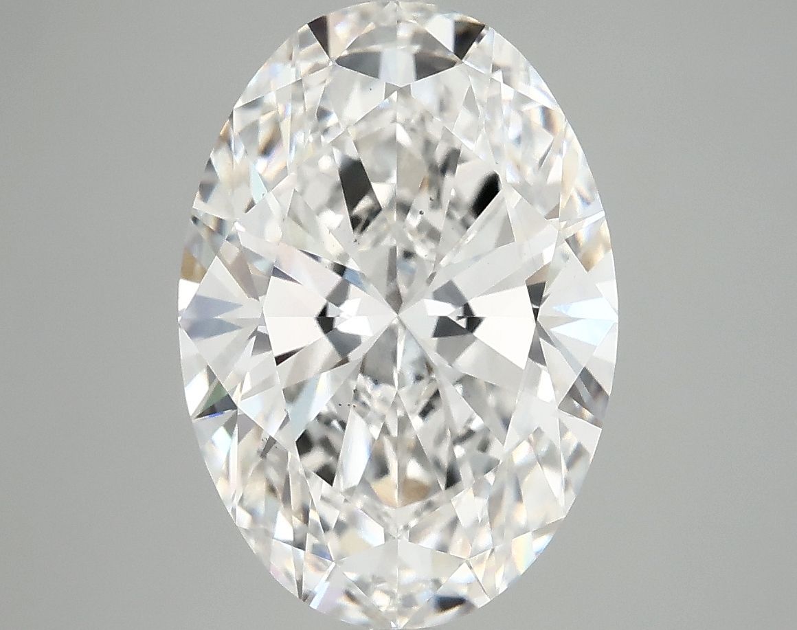 5.02 ct. oval Lab Grown Diamond front image