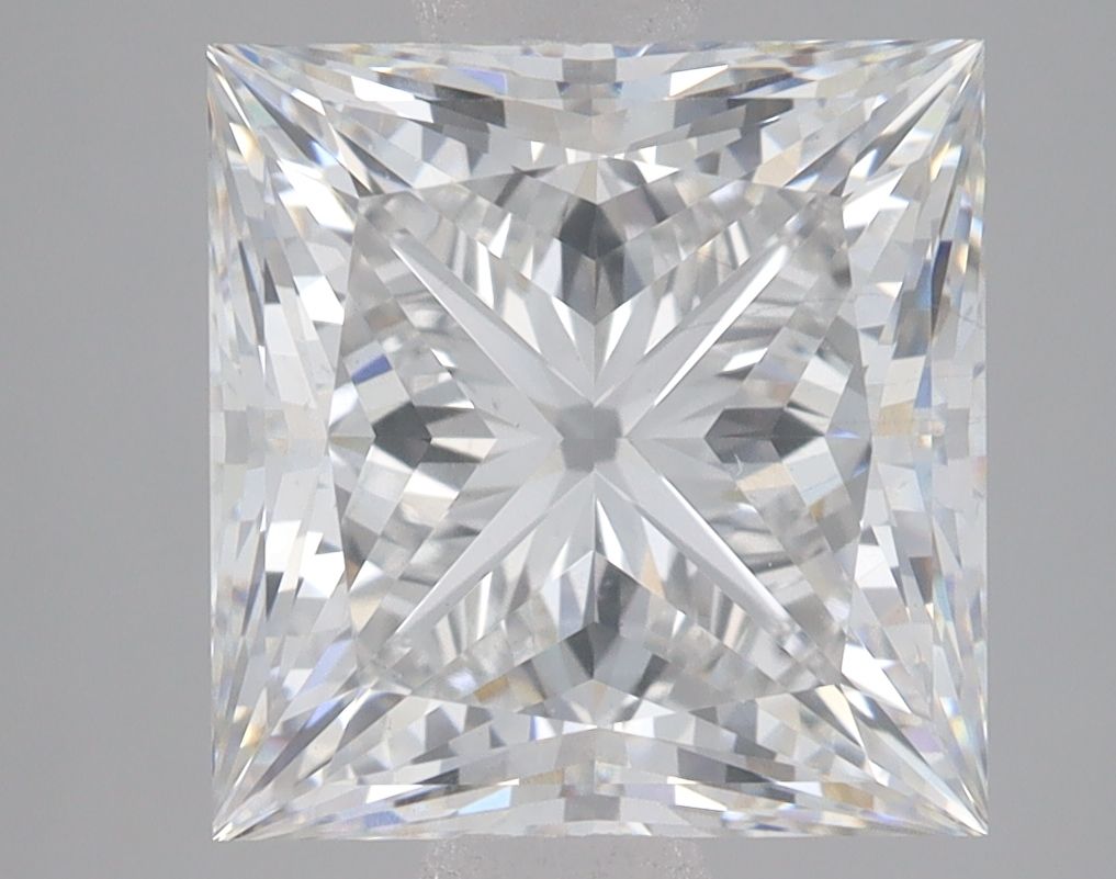 5.44 ct. princess Lab Grown Diamond front image