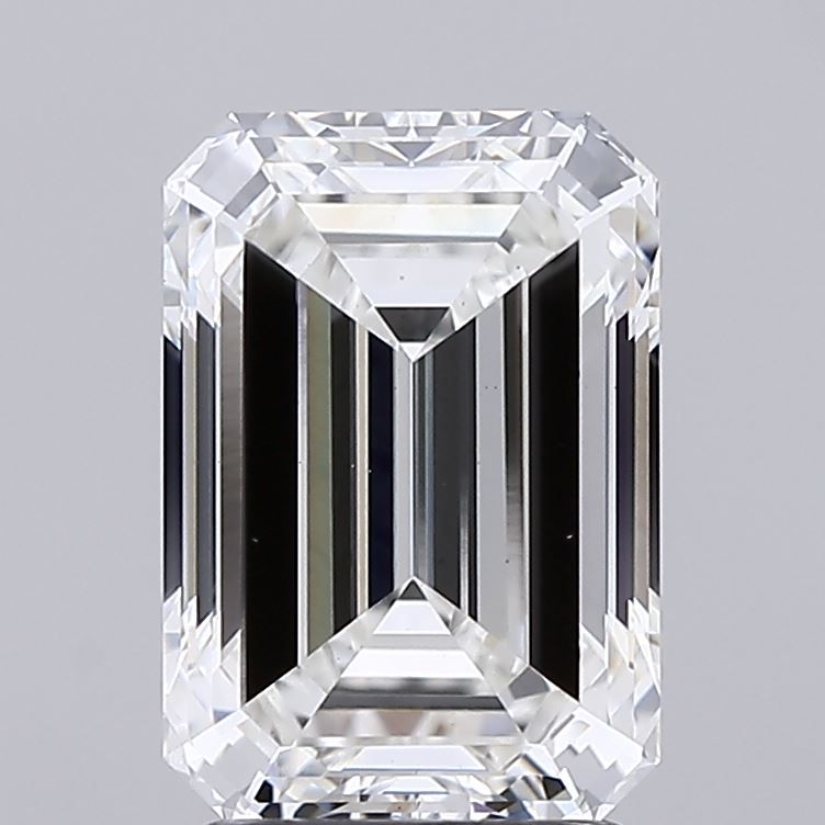 2.73 ct. emerald Lab Grown Diamond front image