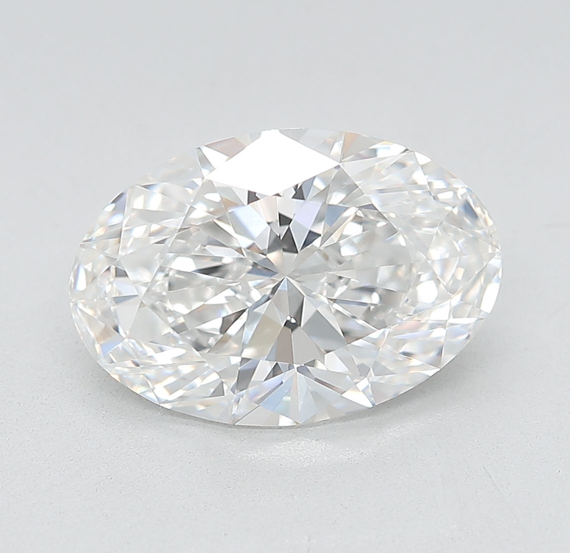 3.02 ct. oval Lab Grown Diamond front image