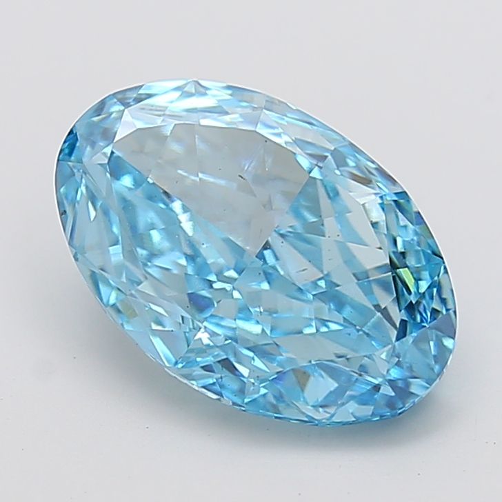5.01 ct. oval Lab Grown Diamond front image