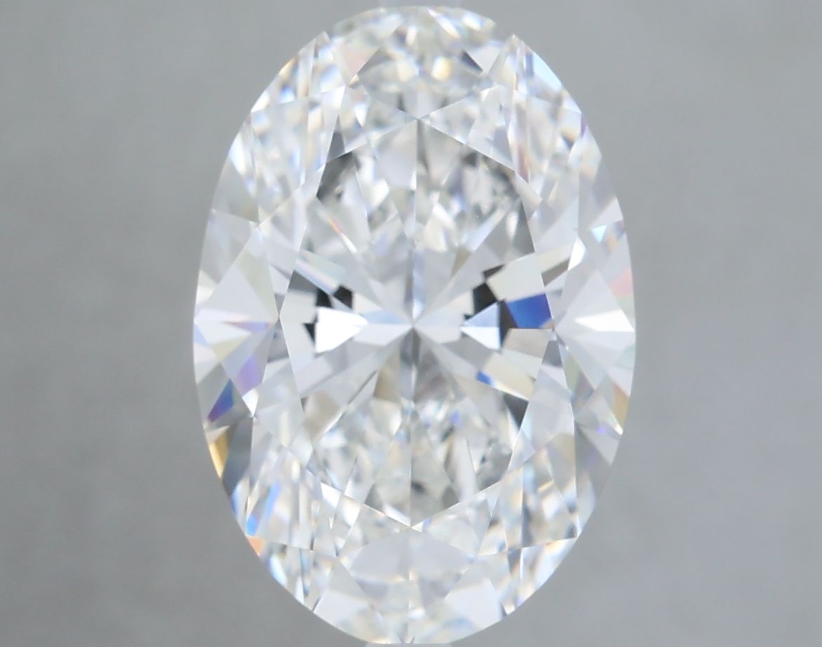 5.02 ct. oval Lab Grown Diamond front image