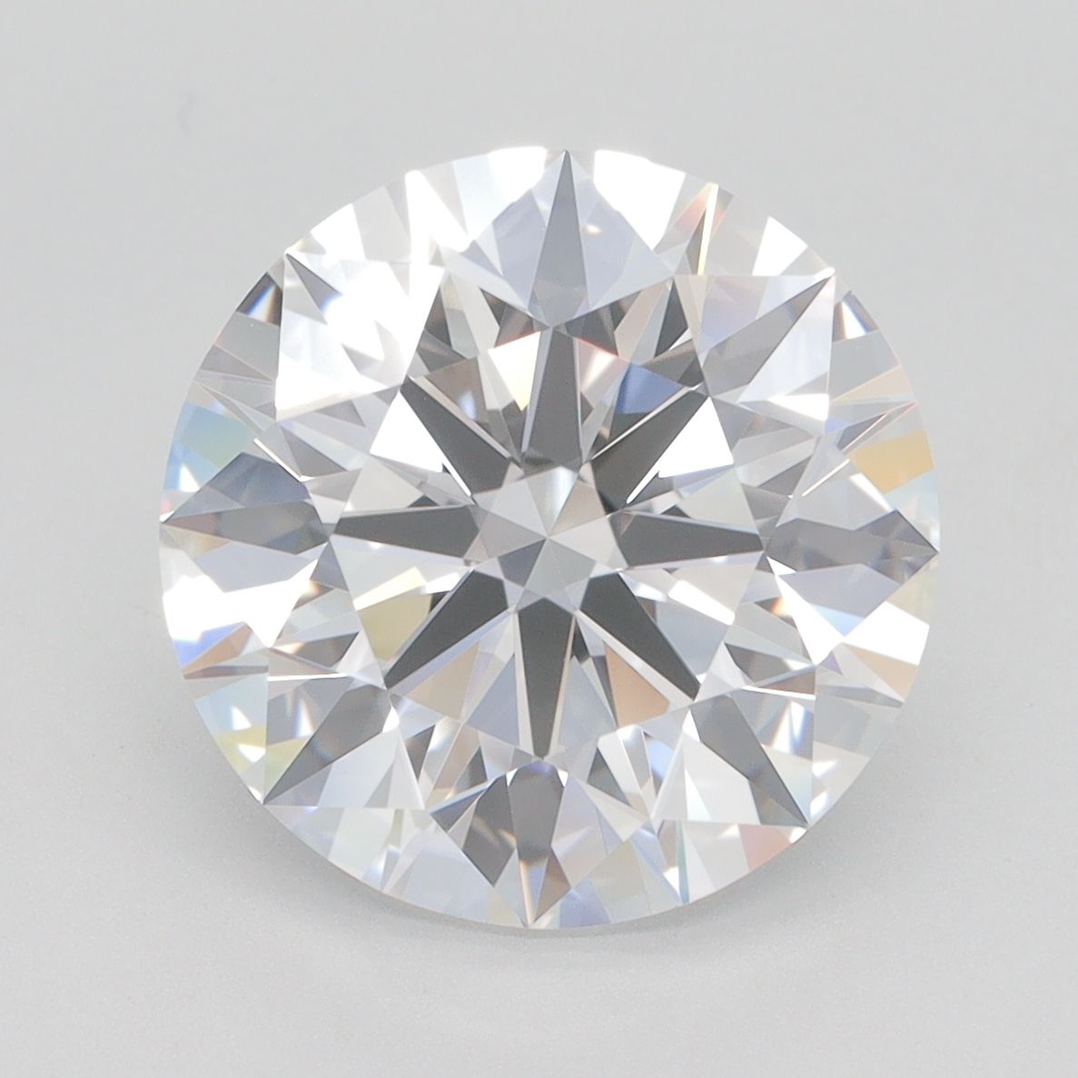 5.50 ct. round Lab Grown Diamond front image