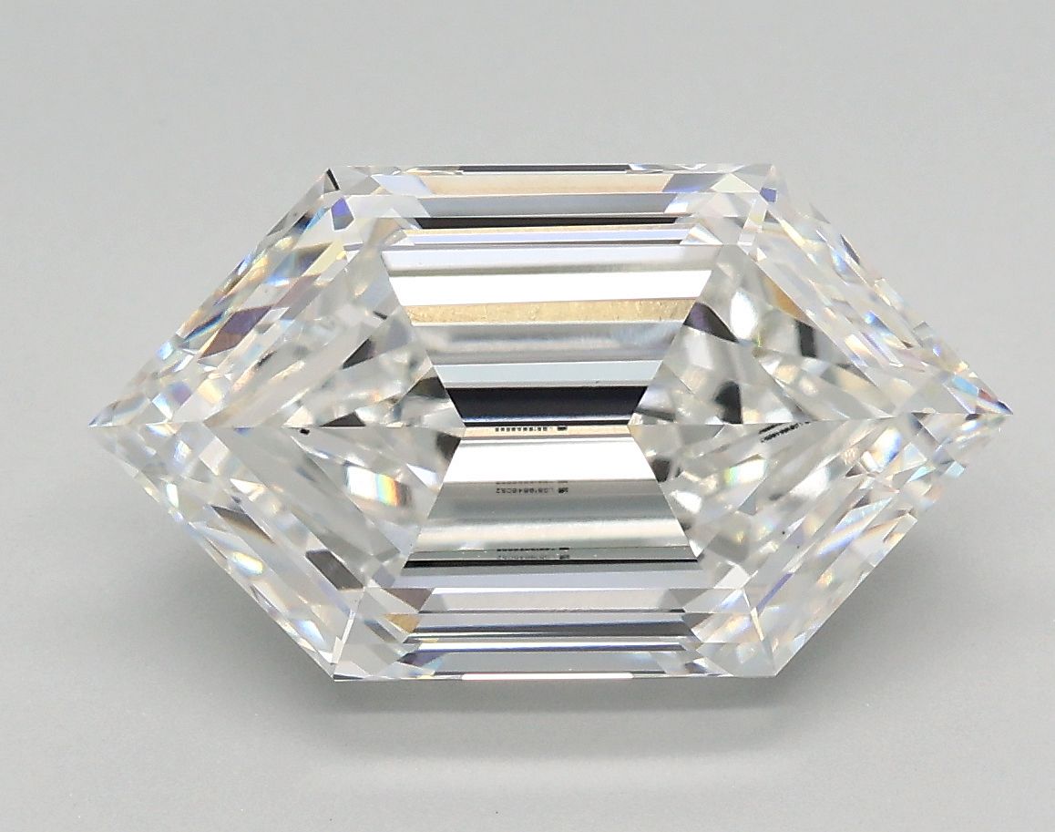 3.85 ct lab-grown Hexagonal Diamond