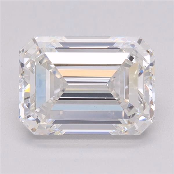 3.68 ct. emerald Lab Grown Diamond front image