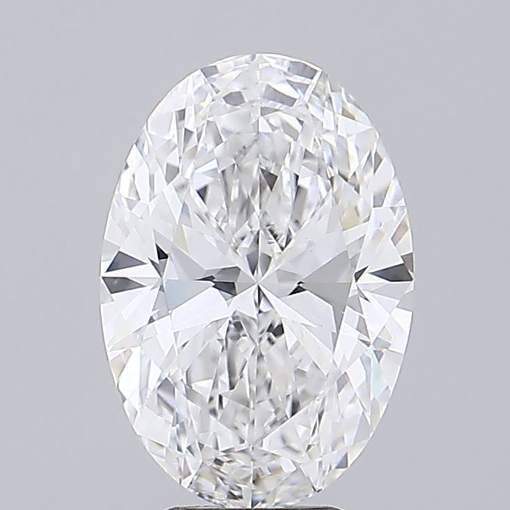 3.50 ct. oval Lab Grown Diamond front image