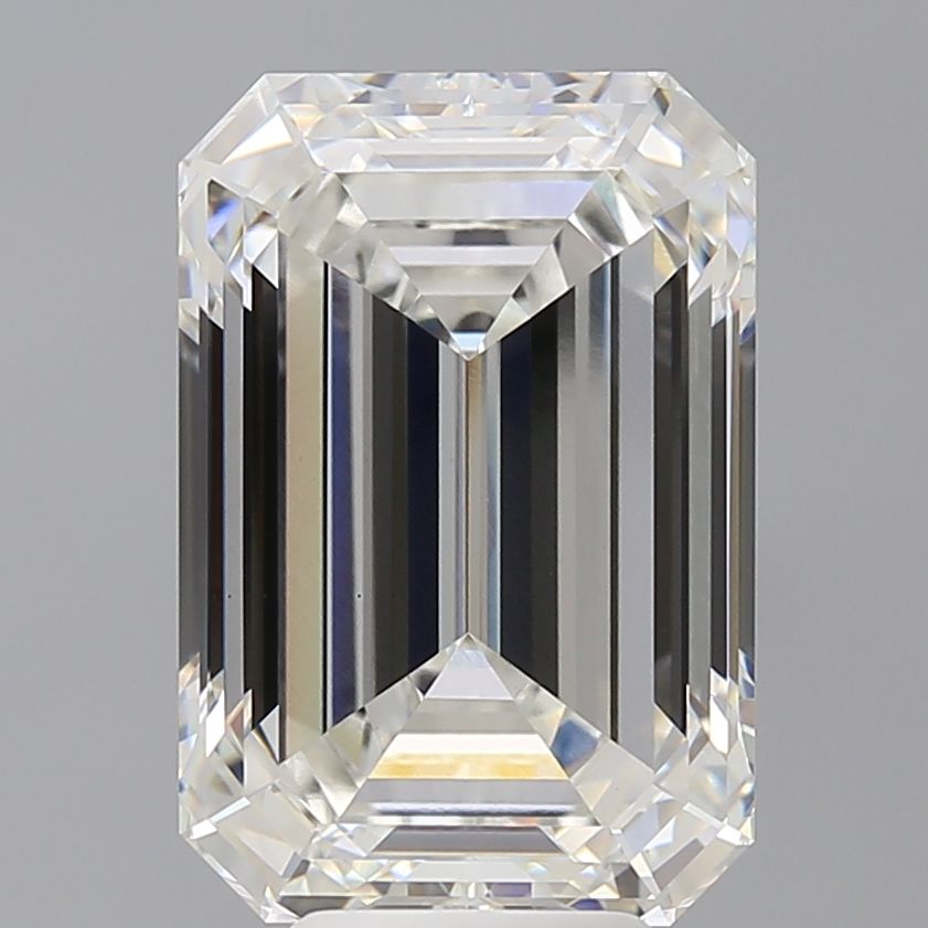 7.57 ct. emerald Lab Grown Diamond front image