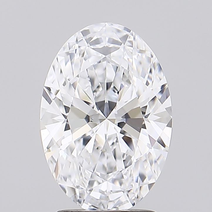 1.59 ct. oval Lab Grown Diamond front image