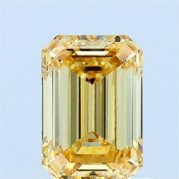 1.0 CT Fancy Intense Yellow EMERALD