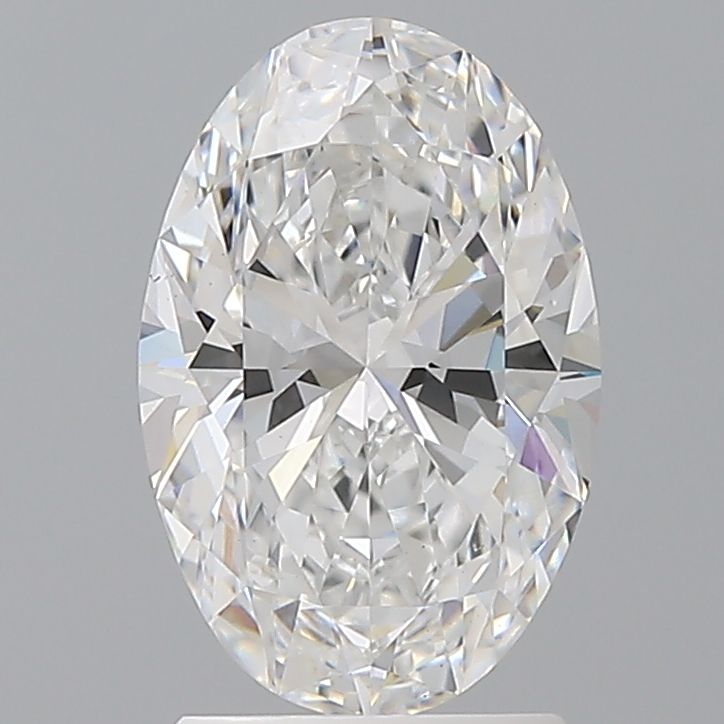 2.10 ct. oval Lab Grown Diamond front image