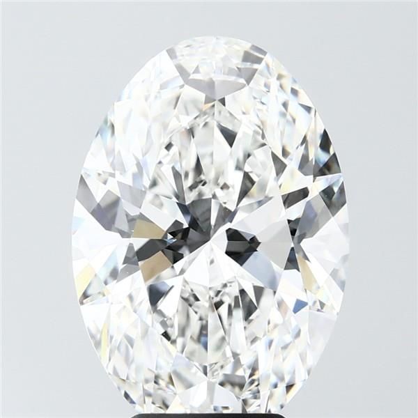 6.06 ct. oval Lab Grown Diamond front image