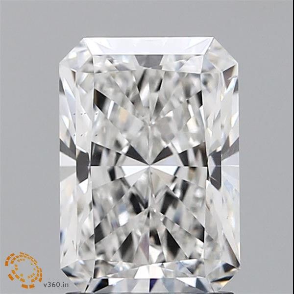 5.50 ct. radiant Lab Grown Diamond front image