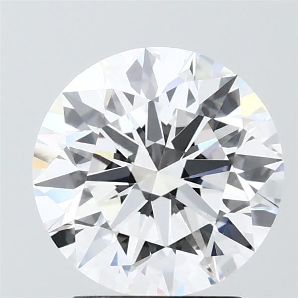 2.54 ct. round Lab Grown Diamond front image