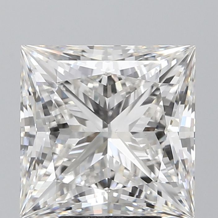 5.86 ct. princess Lab Grown Diamond front image