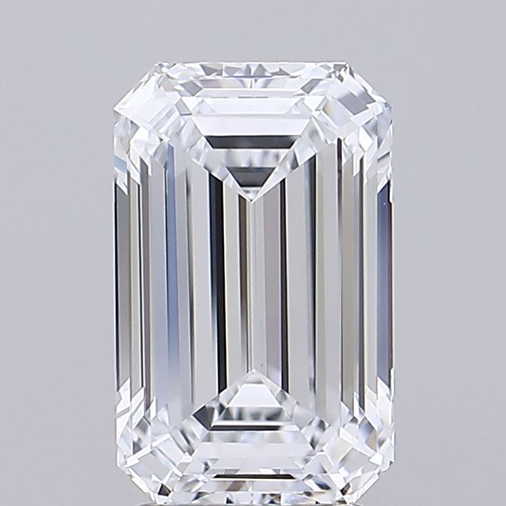 3.30 ct. emerald Lab Grown Diamond front image