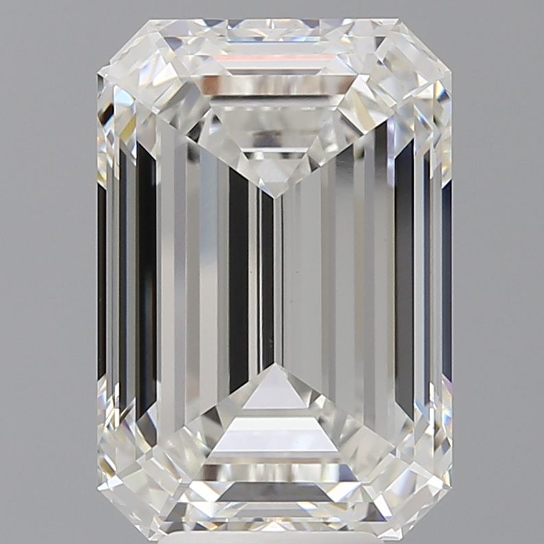7.58 ct. emerald Lab Grown Diamond front image