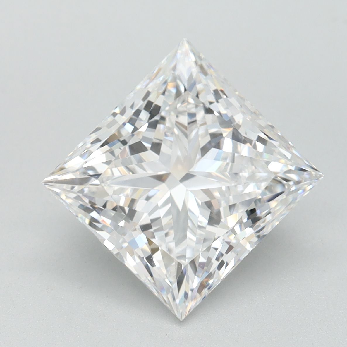 3.16 ct. princess Lab Grown Diamond front image