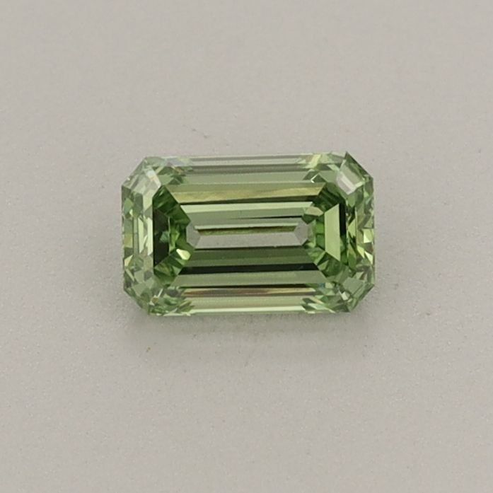 0.34 CT Fancy Vivid Green EMERALD