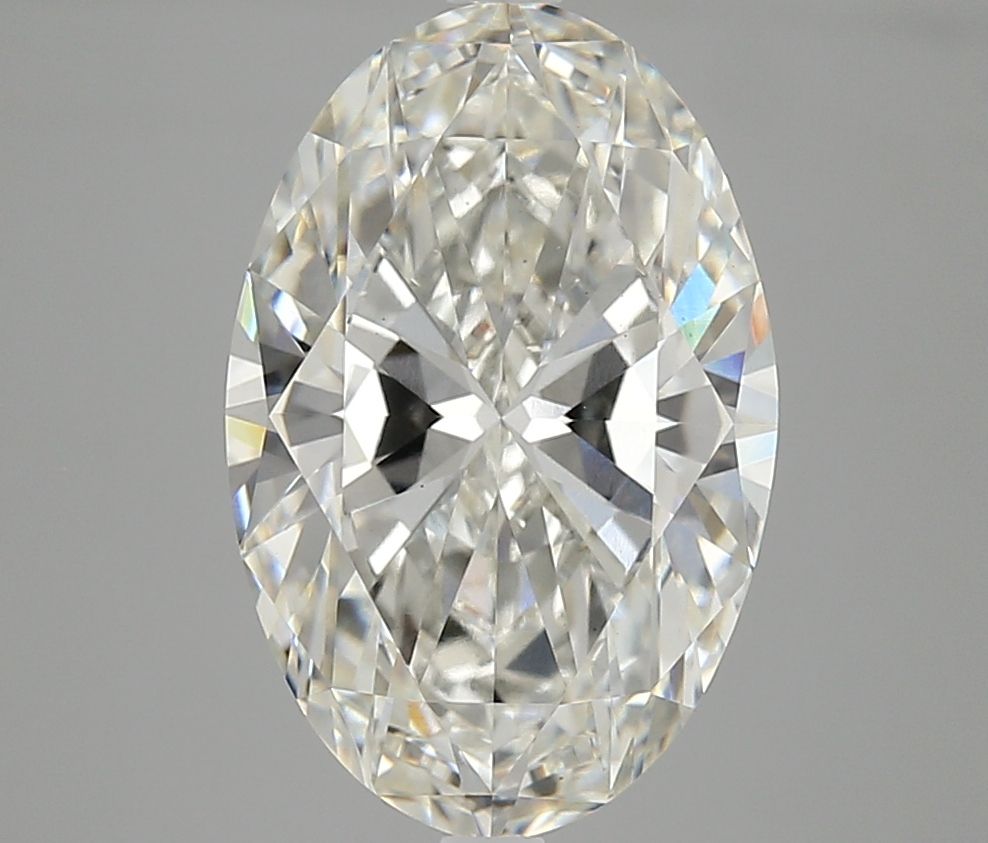 5.00 ct. oval Lab Grown Diamond front image