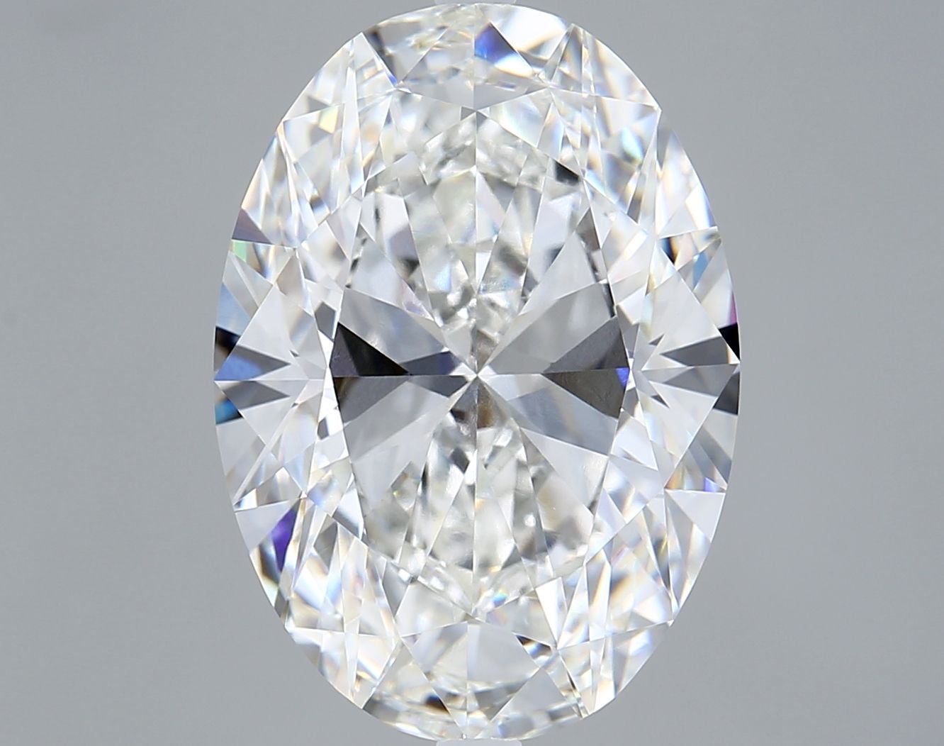 10.07 ct. oval Lab Grown Diamond front image