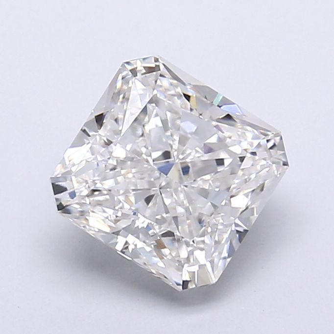 3.01 ct lab-grown Square radiant Diamond
