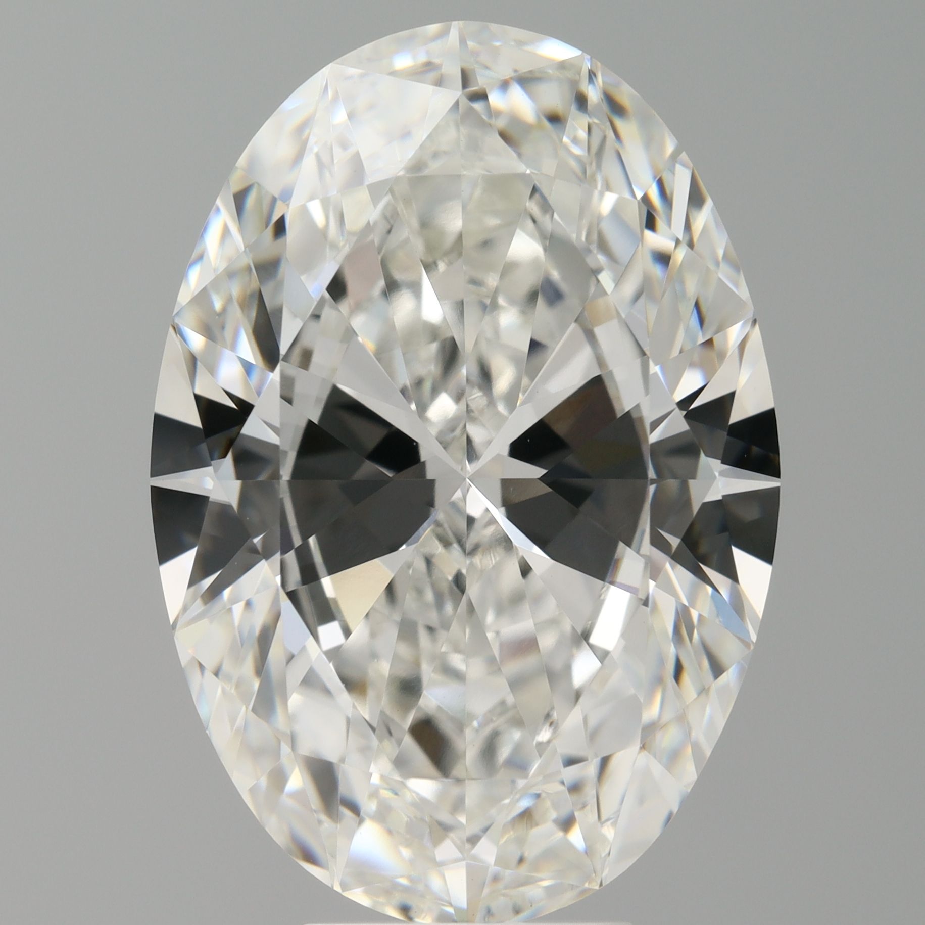 7.57 ct. oval Lab Grown Diamond front image