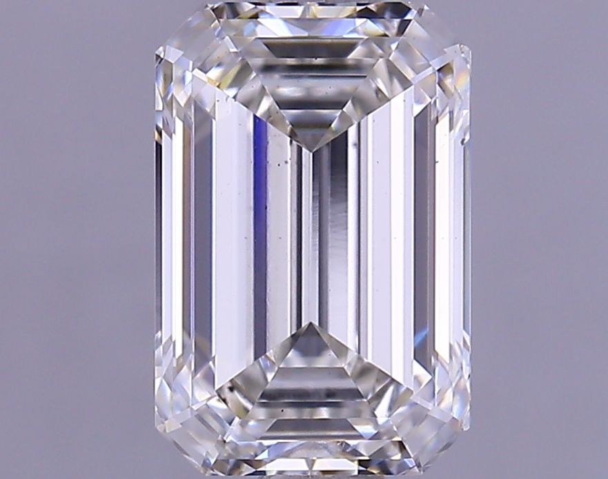 1.42 ct. emerald Lab Grown Diamond front image