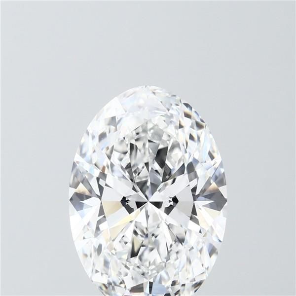 6.07 ct. oval Lab Grown Diamond front image