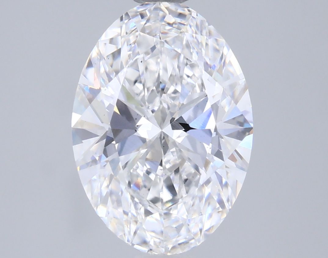 2.01 ct. oval Lab Grown Diamond front image