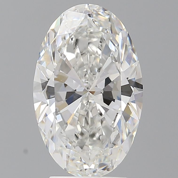 3.52 ct. oval Lab Grown Diamond front image