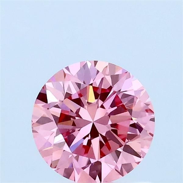0.73 CT Fancy Vivid Pink ROUND
