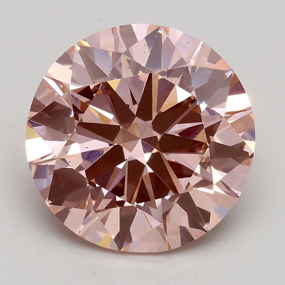 2.70 ct. round Lab Grown Diamond front image