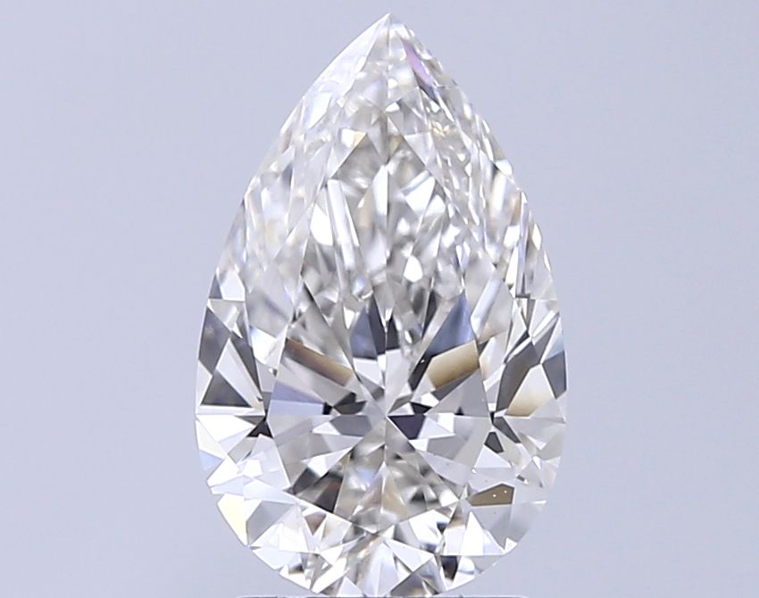 2.50 ct. pear Lab Grown Diamond front image