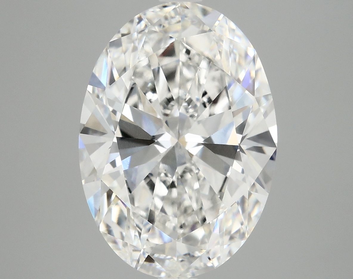 5.04 ct. oval Lab Grown Diamond front image