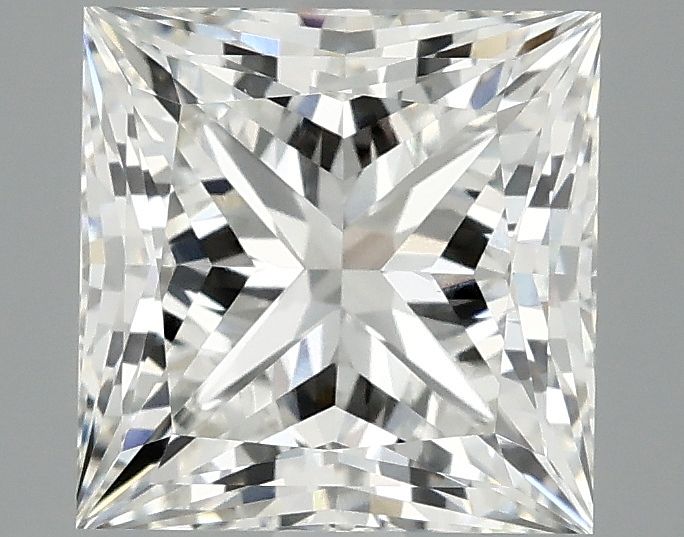 3.09 ct. princess Lab Grown Diamond front image